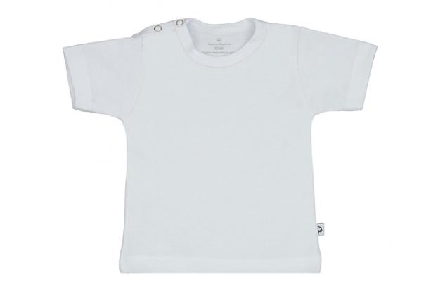 JBasics baby T-shirt uni korte mouwen biologisch katoen 50-92 wit