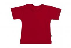 Wooden Buttons T-shirt korte mouwen rood