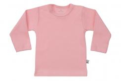 Wooden Buttons T-shirt lange mouwen baby roze