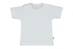 JBasics baby T-shirt uni korte mouwen biologisch katoen 50-92 wit